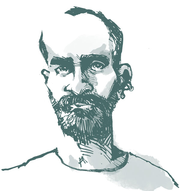 Portrait photo of Brice Hall
